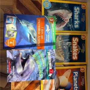 National Geographic Kids Animal Book Collection - 5 total